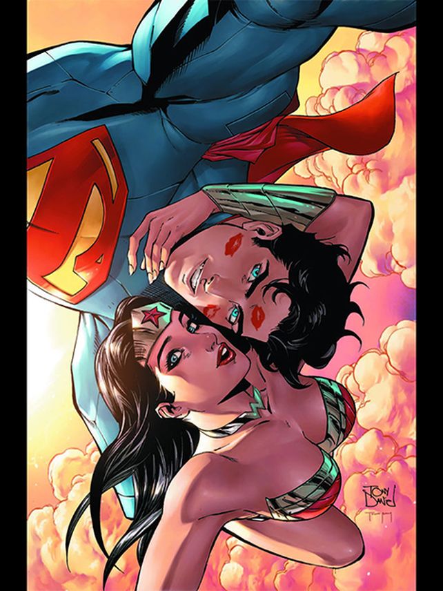 Las selfies de los superhéroes de DC Comics