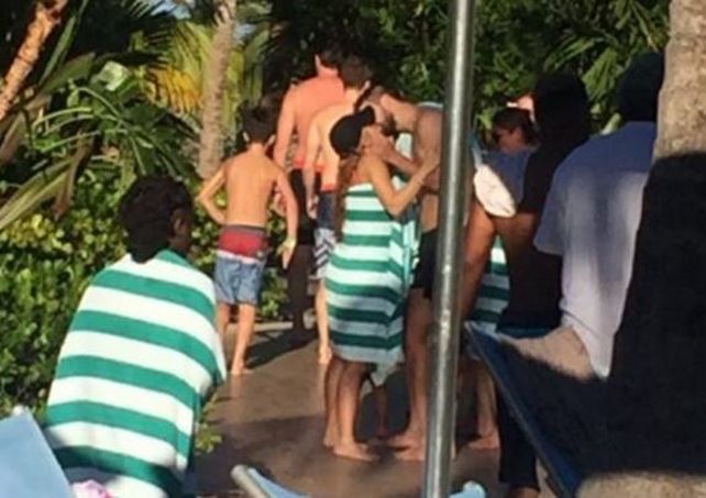 Las primeras fotos de Shakira y Piqué que decidieron pasar unos días en Bahamas.