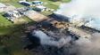 Explosión en Ezeiza: qué pasó en el parque industrial que provocó un impactante incendio