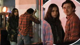 La escandalosa pelea del hijo de David Beckham con su novia en Cannes