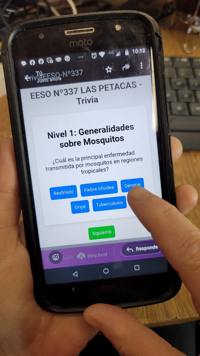 El dengue también se combate desde el celular