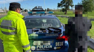 La Guardia Provincial de Santa Fe aprehendió a un hombre que circulaba disfrazado de policía en la ciudad de Rosario