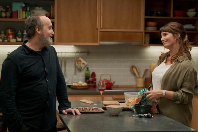 Javier Cámara y Griselda Siciliani en una escena del filme.