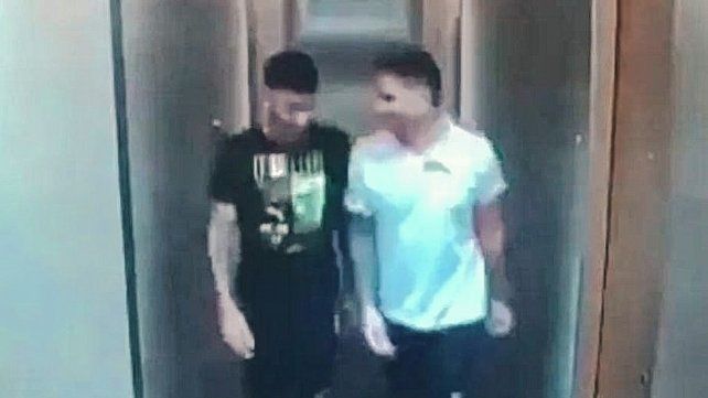 Revelaron imágenes de Florentín y Cufré en el hotel luego del presunto abuso sexual