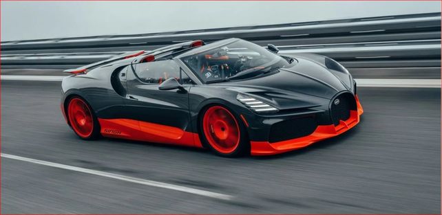 El Bugatti Mistral tiene una potencia de 1