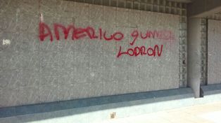 Nuevas pintadas en Unión