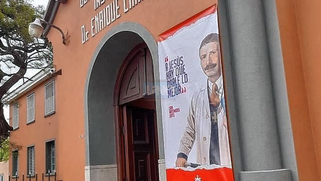 Paraná: Don Bosco engalanó su frente con San Artémides Zatti
