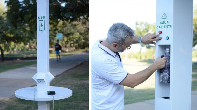 El primer Punto de Carga Solar que tiene la ciudad de Santa Fe&nbsp;