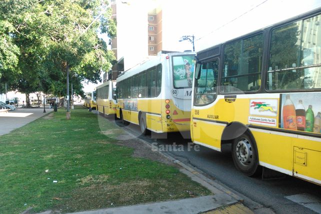 Una jornada de caos vehicular en el centro de Santa Fe&nbsp;