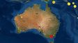 El epicentro del sismo, en la zona de Melbourne, en el sureste de Australia.