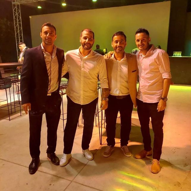 Carlos Loyacono, Cristian Sottosanti, Damian Ausilio y Leandro Ivaldi