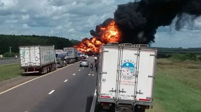El accidente se produjo cerca de las 16 de hoy.