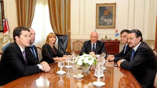 Bonfatti y Gils Carbó avanzaron en la coordinación de acciones conjuntas para enfrentar el crimen organizado