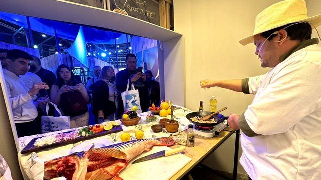 Los visitantes pudieron disfrutar de la propuesta gastronómica regional.&nbsp;