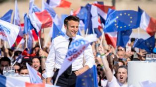 Emmanuel Macron fue reelecto presidente de Francia