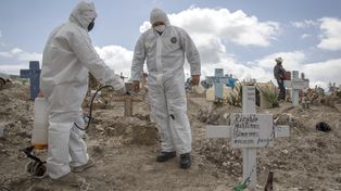 México ya está tercero por cantidad de muertes de coronavirus