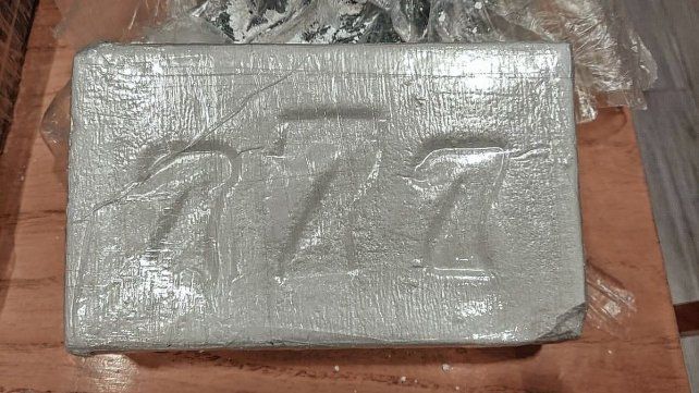 Cocaína secuestrada. Cocaína secuestrada.