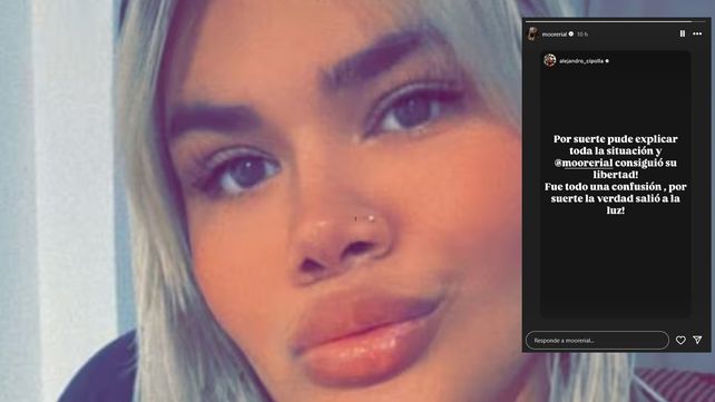 El abogado de Morena Rial confirmó que fue liberada y que se trató de una confusión. La influencer fue detenida con su bebé en extrañas circunstancias