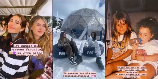 Las storys que compartió Mica Tinelli