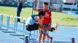El santafesino Brian López logró el primer puesto en la prueba de salto en largo.