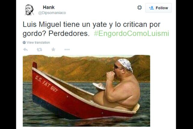 Luis Miguel es víctima de memes por supuesta gordura