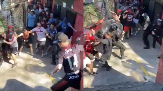 Defensores de Belgrano sufrió una dura sanción por la batalla campal de su barra y la Policía