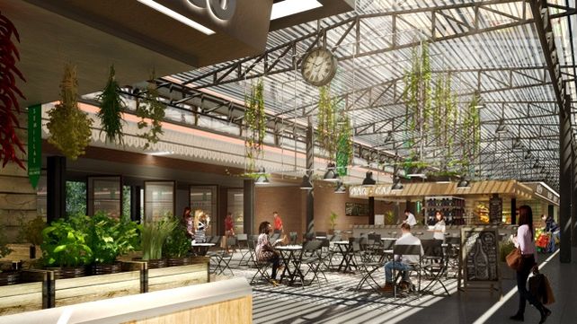 Conocé cómo va a ser el nuevo mercado popular que va a abrir en el Patio de la Madera