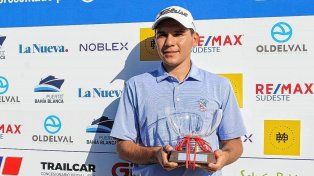 El santafesino Joaquín Ludueña fue el mejor aficionado del Abierto Norpatagónico jugado en Bahía Blanca.
