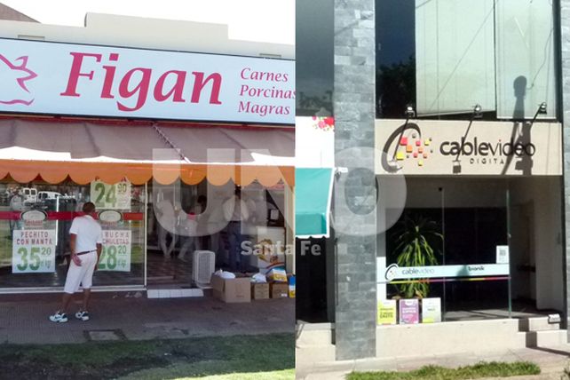 Inseguridad: rompieron los blindex y robaron dos comercios de la ciudad