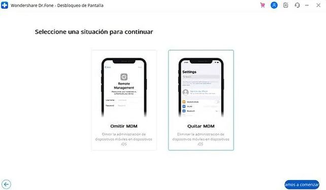 Como quitar la administración MDM en iPhone