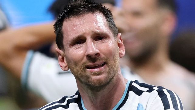 Te amamos para siempre: el posteo de la selección argentina tras el llanto de Messi por la derrota ante España