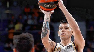 El santiagueño aportó su cuota en la victoria de Real Madrid sobre Palencia.