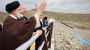 Buscan al presidente de Irán que cayó en un helicóptero