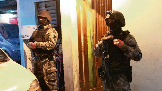 operativo. El viernes se hicieron 14 allanamientos en Bermúdez y Baigorria.