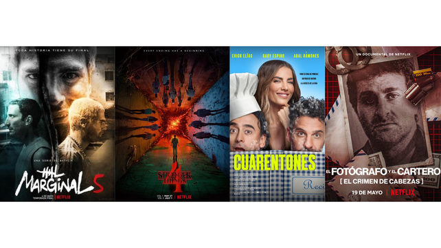 Los estrenos más esperados que llegan en mayo a Netflix