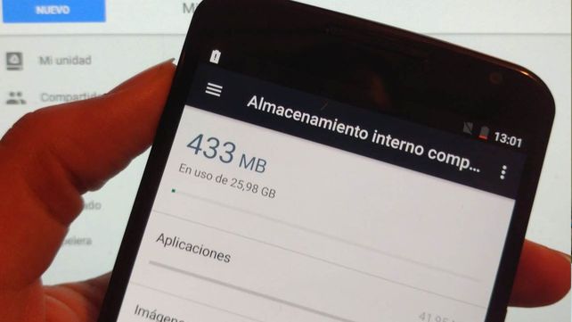 La solución para la falta de espacio en el celular