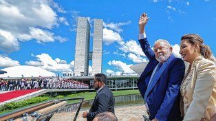 Democracia para siempre, dijo Lula da Silva en su discurso de asunción en Brasil