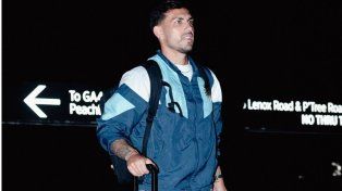 La Selección argentina ya está en Atlanta tras una demora por tormentas