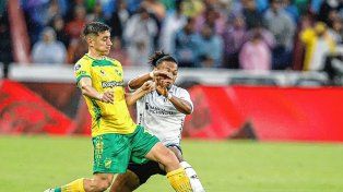 Defensa y Justicia fue goleado por la Liga de Quito en el partido de ida de una de las semifinales de la Copa Sudamericana.