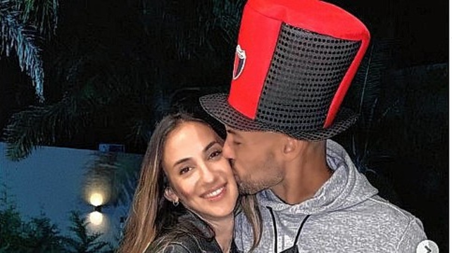 La mujer de Federico Lértora emocionó a todos en Colón