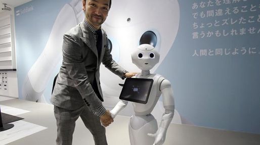 Nació Pepper, un robot mascota que descifra emociones
