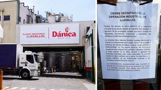 Dánica cierra su histórica planta y dejó un cartel en la puerta