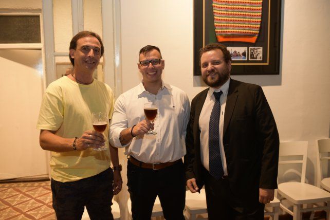 Andrés Suarez, Joel Bo y Anibal Rodriguez