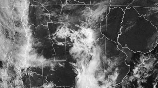 Rige un alerta por tormentas fuertes para el sur de Santa Fe