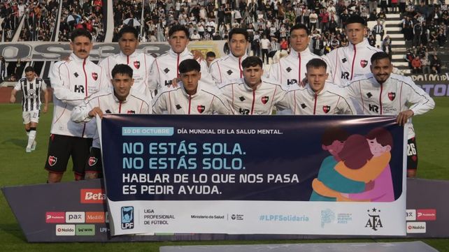 El Newells de Frank Kudelka que saló a la cancha de San Martín de Mendoza.