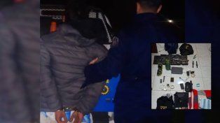 Paraná: lo siguieron tras verlo escapar, se ocultó en una vivienda y fue detenido