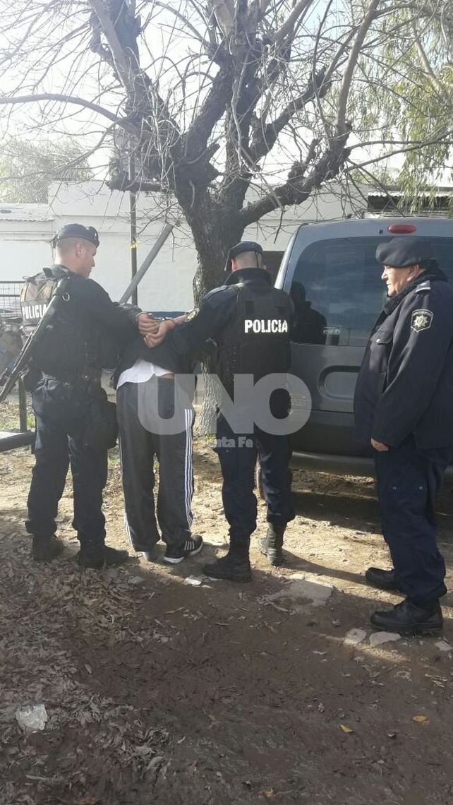 El joven fue detenido en las calles de barrio San Lorenzo