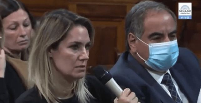 La senadora de Juntos por el Cambio