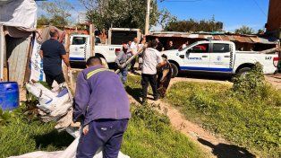 La Municipalidad desactivó la ocupación de un terreno en barrio Godoy