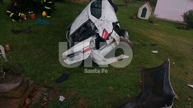 Humboldt: falleció al chocar de frente contra un árbol